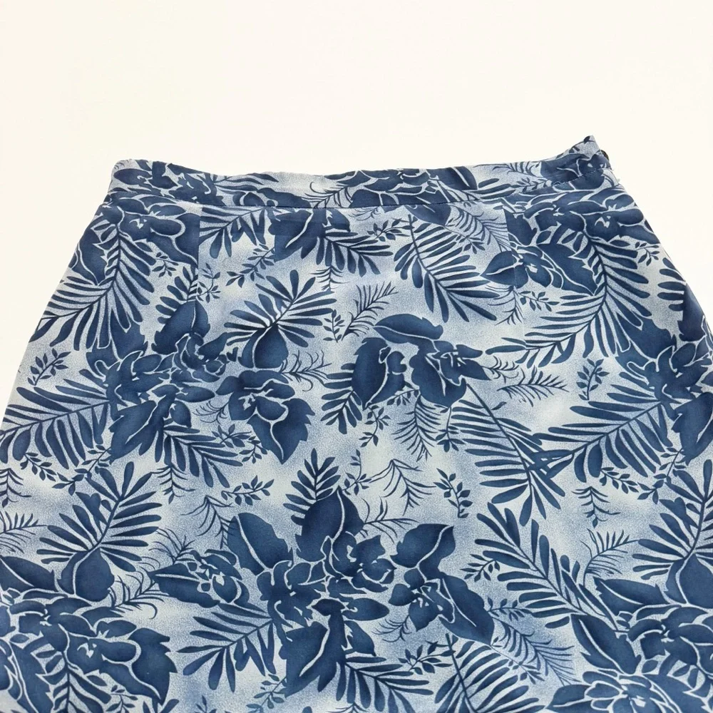 Pendleton Silk Floral Maxi Skirt